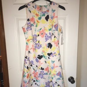 Calvin Klein fit & flare dress NWT size 6